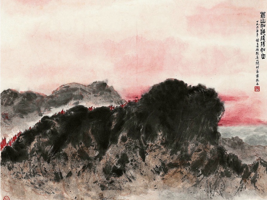 ancientpoetrydepictedbypainterfubaoshi