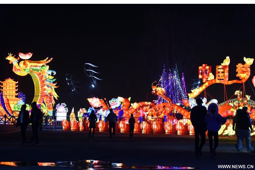 Lantern fair held in to celebrate Chinese New Year
