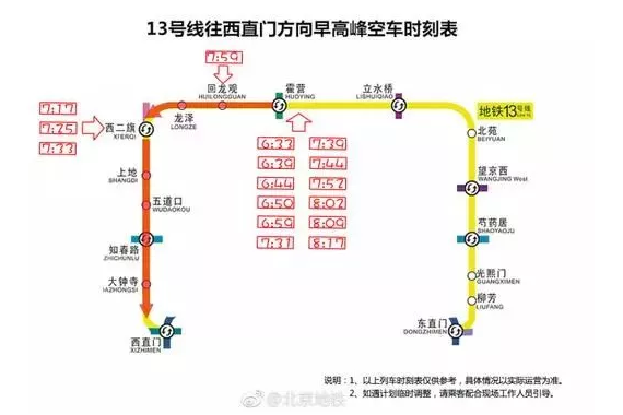 北京地铁又给力了附最新最全首末班车时间表